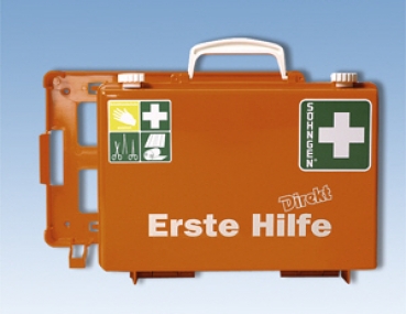 Erste Hilfe-Koffer MT-CD Industrie Norm orange DIN